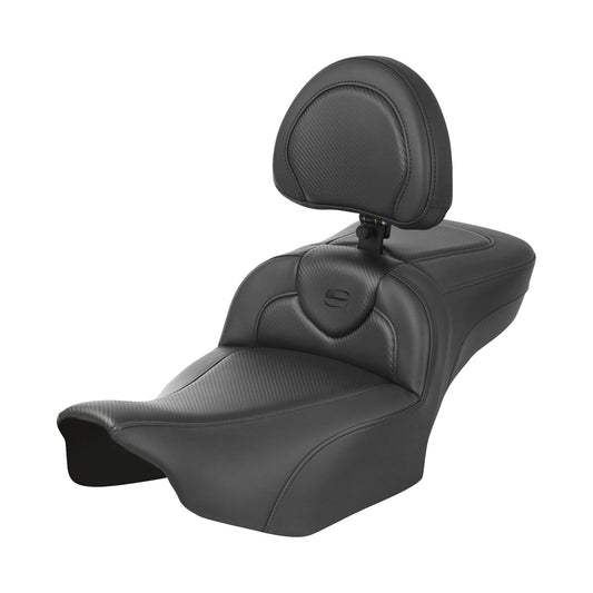 SADDLEMEN - ROADSOFA™ EXTENDED REACH SEAT - CARBON FIBER - FLTR/FLHX '23-'24 - SET 1