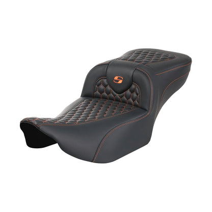 SADDLEMEN - ROADSOFA™ EXTENDED REACH SEAT - HONEYCOMB - FLTR/FLHX '23-'24