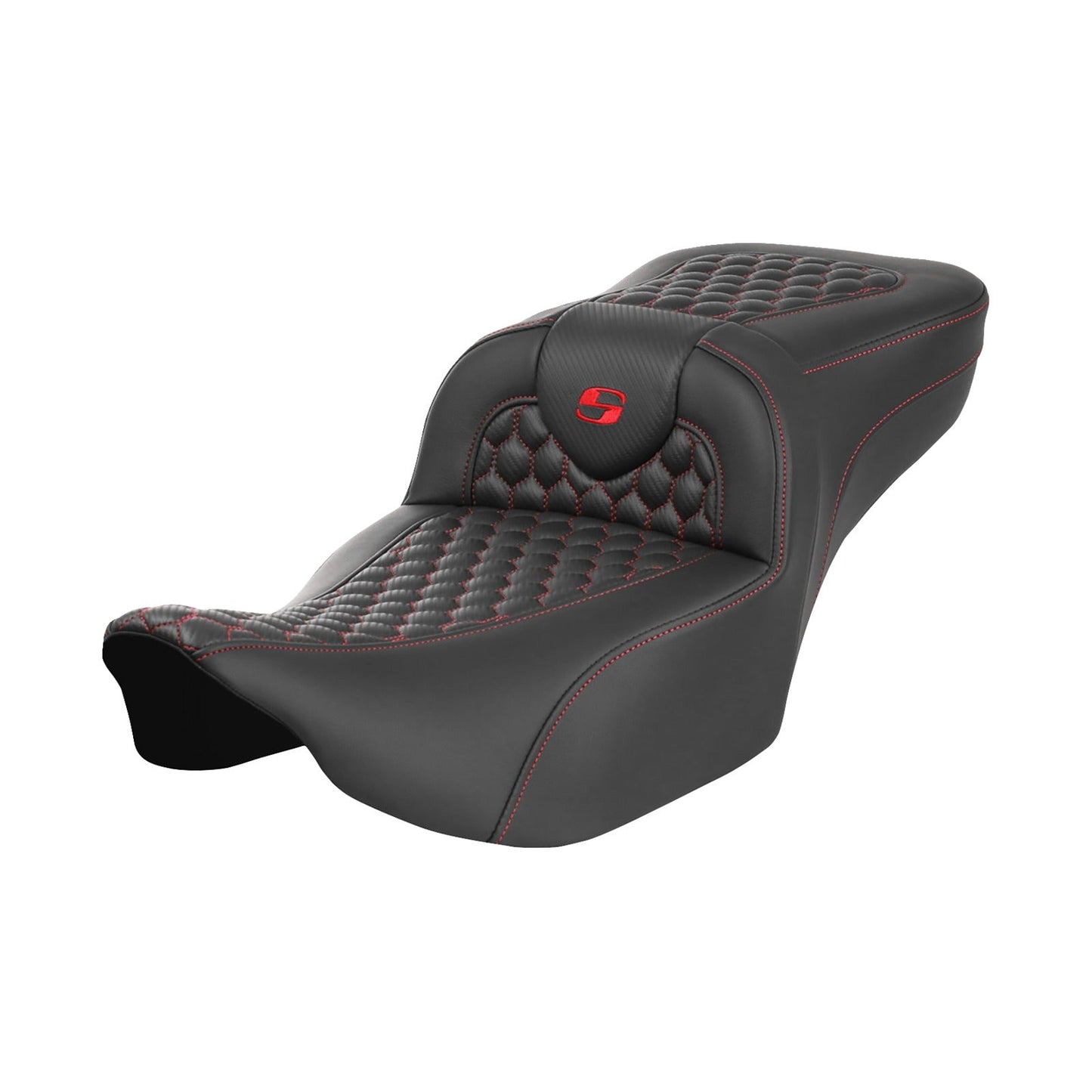 SADDLEMEN - ROADSOFA™ EXTENDED REACH SEAT - HONEYCOMB - FLTR/FLHX '23-'24