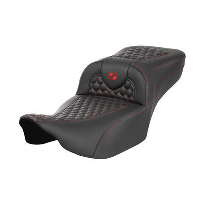 SADDLEMEN - ROADSOFA™ EXTENDED REACH SEAT - HONEYCOMB - FLTR/FLHX '23-'24