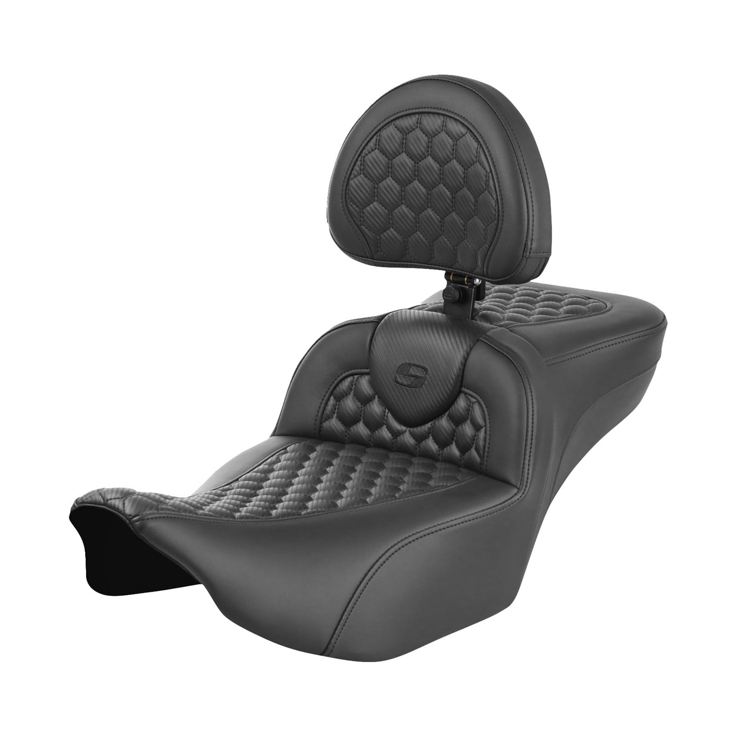 SADDLEMEN - ROADSOFA™ EXTENDED REACH SEAT - HONEYCOMB - FLTR/FLHX '23-'24