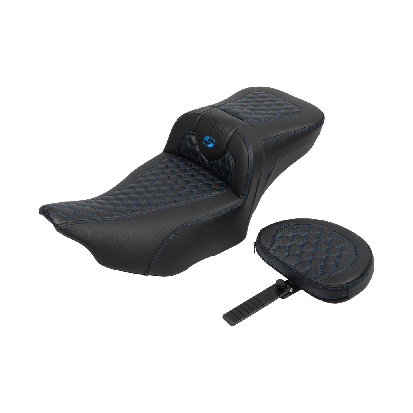 SADDLEMEN - ROADSOFA™ EXTENDED REACH SEAT - HONEYCOMB - FLTR/FLHX '23-'24