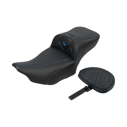 SADDLEMEN - ROADSOFA™ EXTENDED REACH SEAT - HONEYCOMB - FLTR/FLHX '23-'24