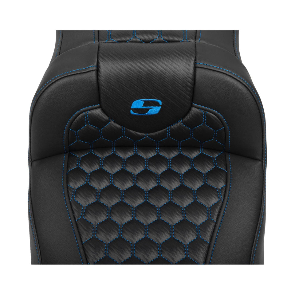 SADDLEMEN - ROADSOFA™ EXTENDED REACH SEAT - HONEYCOMB - FLTR/FLHX '23-'24