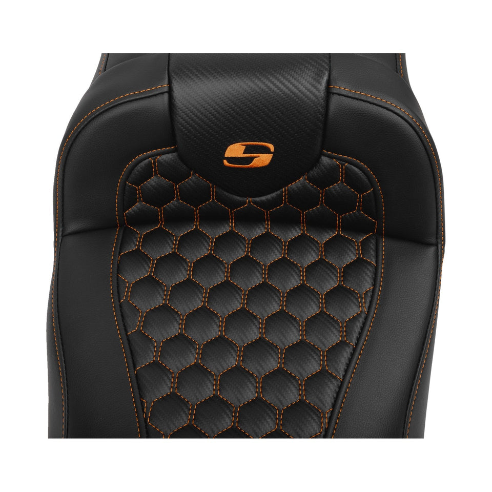 SADDLEMEN - ROADSOFA™ EXTENDED REACH SEAT - HONEYCOMB - FLTR/FLHX '23-'24
