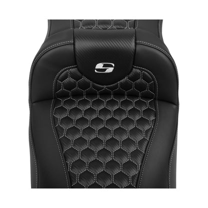 SADDLEMEN - ROADSOFA™ EXTENDED REACH SEAT - HONEYCOMB - FLTR/FLHX '23-'24