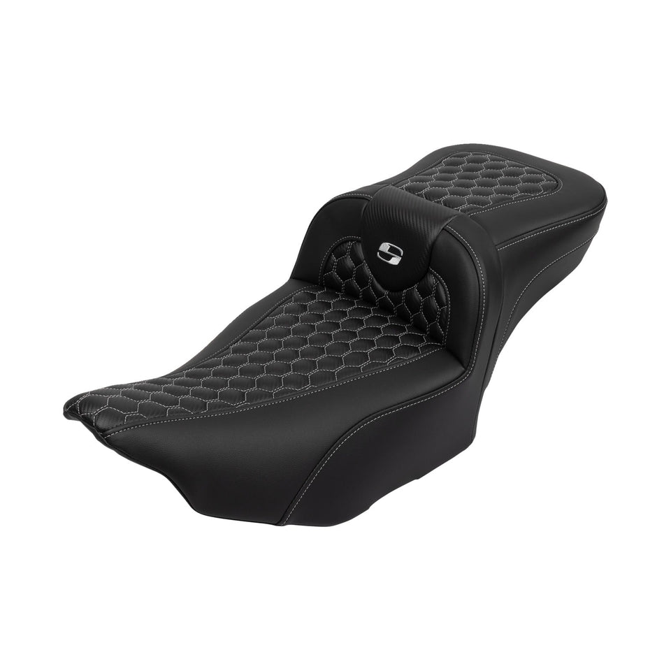 SADDLEMEN - ROADSOFA™ EXTENDED REACH SEAT - HONEYCOMB - FLTR/FLHX '23-'24