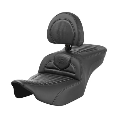 SADDLEMEN - ROADSOFA™ SEAT - CARBON FIBER - FLTR/FLHX '23-'24 - SET 2
