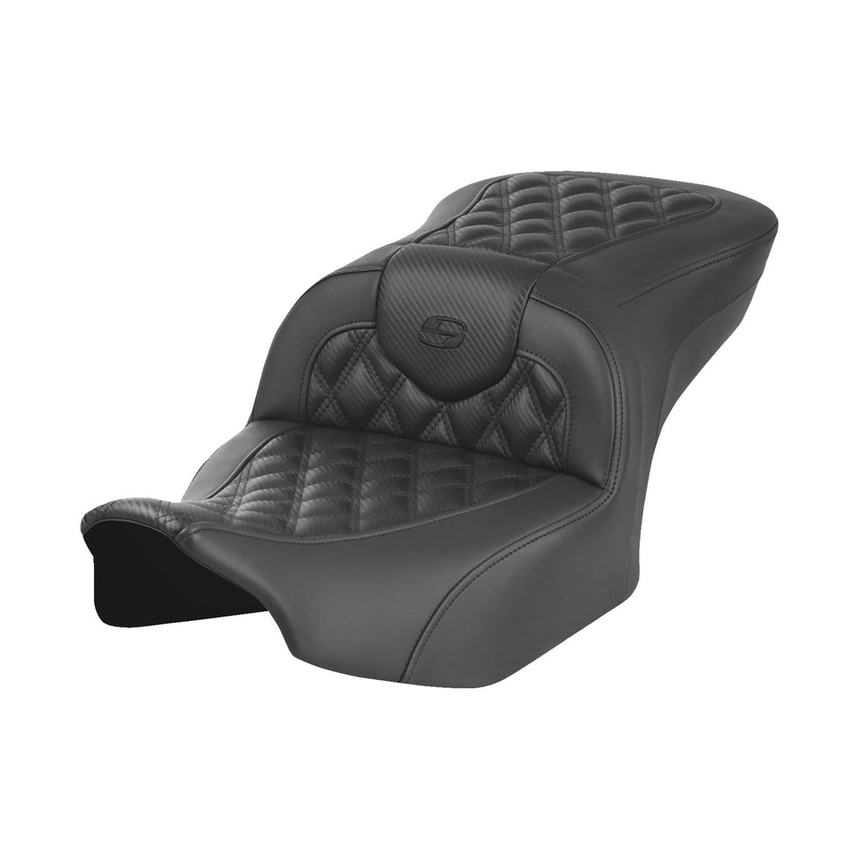 SADDLEMEN - ROADSOFA™ SEAT - CARBON FIBER - FLTR/FLHX '23-'24 - SET 1