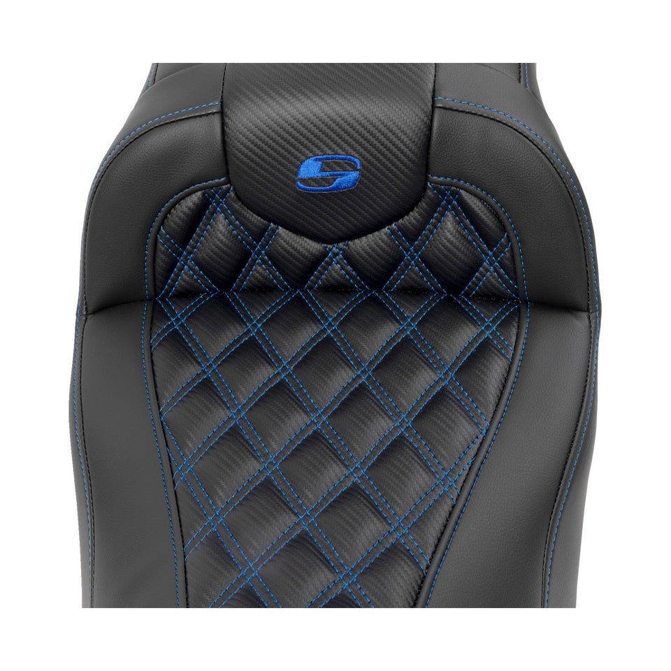 SADDLEMEN - ROADSOFA™ SEAT - CARBON FIBER - FLTR/FLHX '23-'24 - SET 1