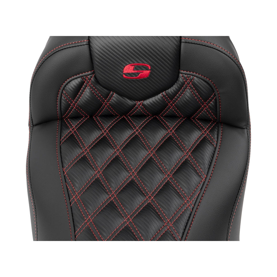 SADDLEMEN - ROADSOFA™ SEAT - CARBON FIBER - FLTR/FLHX '23-'24 - SET 1