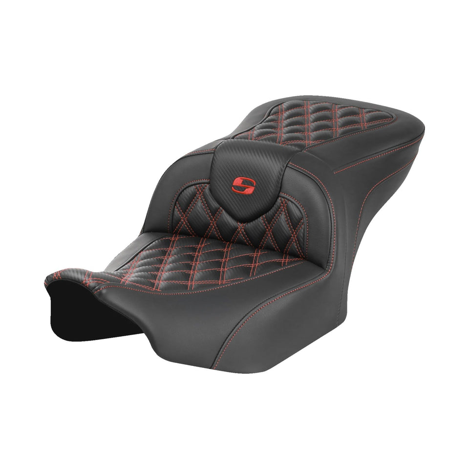 SADDLEMEN - ROADSOFA™ SEAT - CARBON FIBER - FLTR/FLHX '23-'24 - SET 1