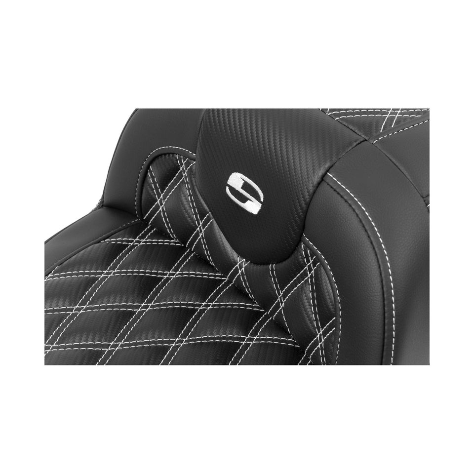 SADDLEMEN - ROADSOFA™ SEAT - CARBON FIBER - FLTR/FLHX '23-'24 - SET 1