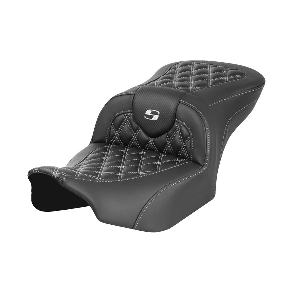 SADDLEMEN - ROADSOFA™ SEAT - CARBON FIBER - FLTR/FLHX '23-'24 - SET 1