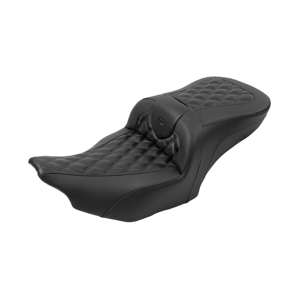 SADDLEMEN - ROADSOFA™ SEAT - CARBON FIBER - FLTR/FLHX '23-'24 - SET 1