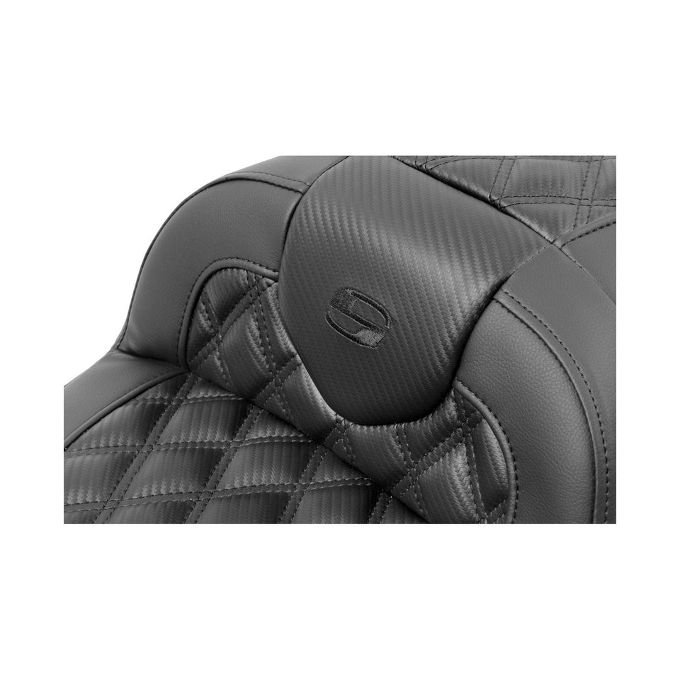 SADDLEMEN - ROADSOFA™ SEAT - CARBON FIBER - FLTR/FLHX '23-'24 - SET 1