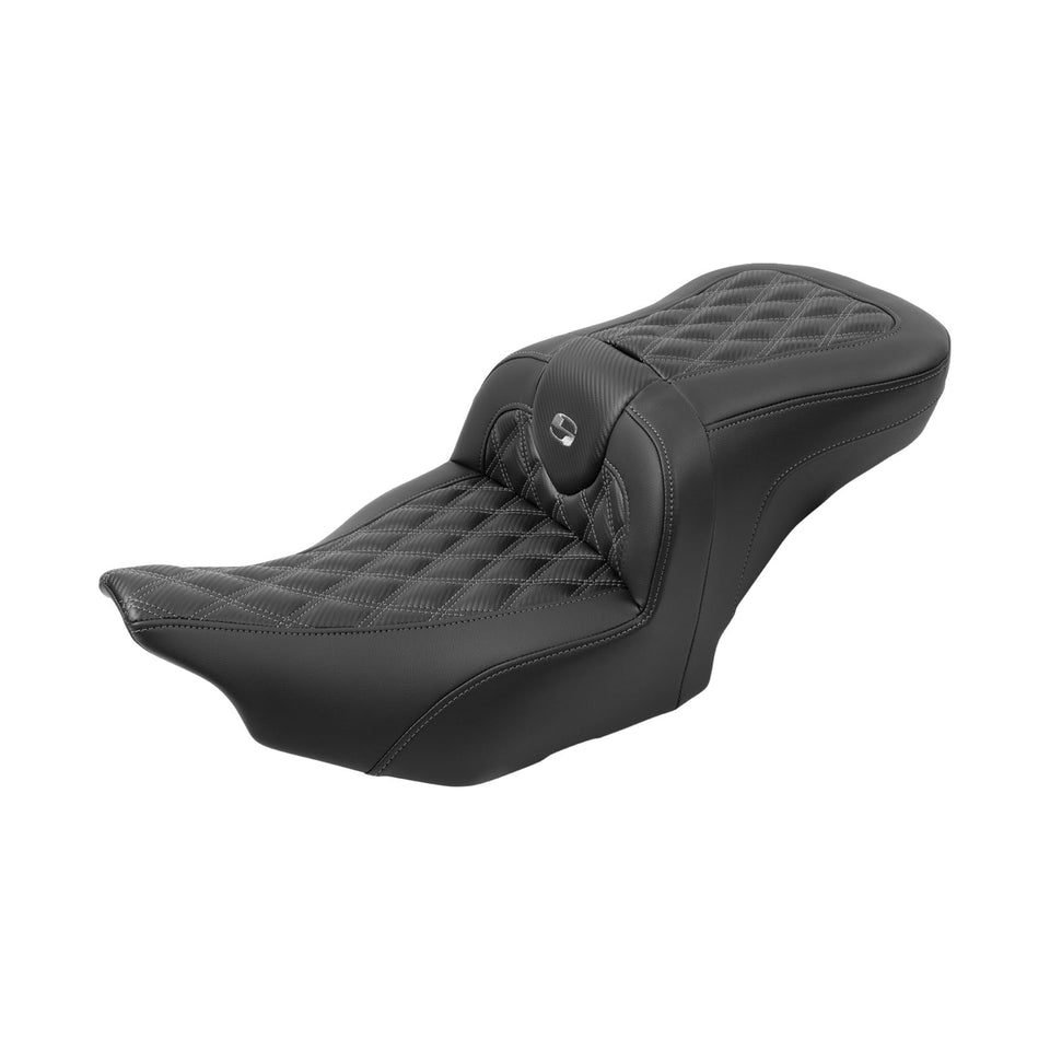 SADDLEMEN - ROADSOFA™ SEAT - CARBON FIBER - FLTR/FLHX '23-'24 - SET 1