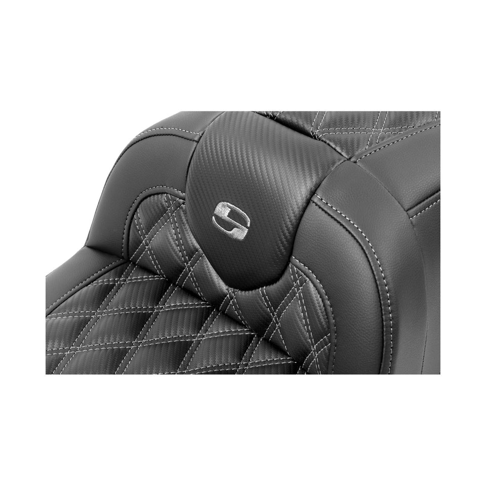 SADDLEMEN - ROADSOFA™ SEAT - CARBON FIBER - FLTR/FLHX '23-'24 - SET 1