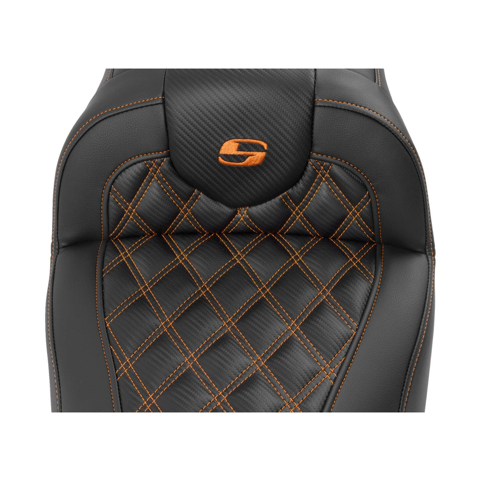 SADDLEMEN - ROADSOFA™ SEAT - CARBON FIBER - FLTR/FLHX '23-'24 - SET 1