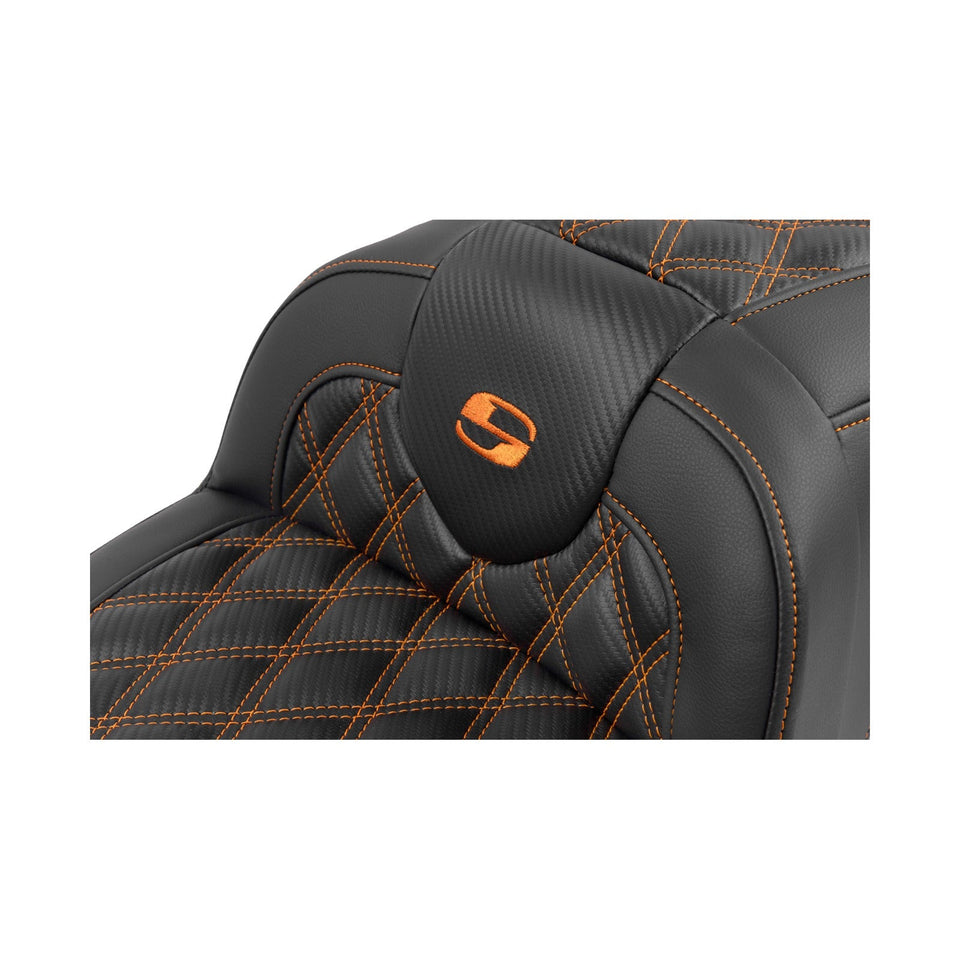 SADDLEMEN - ROADSOFA™ SEAT - CARBON FIBER - FLTR/FLHX '23-'24 - SET 1