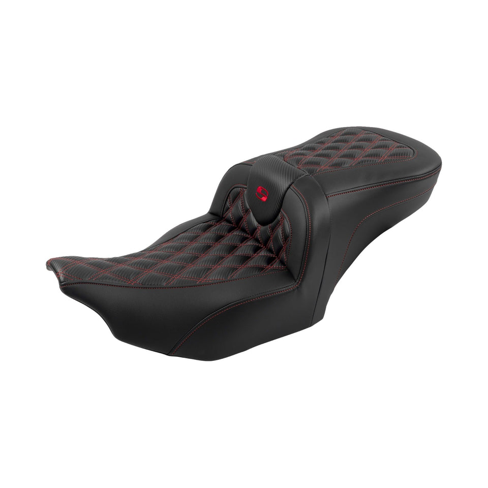 SADDLEMEN - ROADSOFA™ SEAT - CARBON FIBER - FLTR/FLHX '23-'24 - SET 1