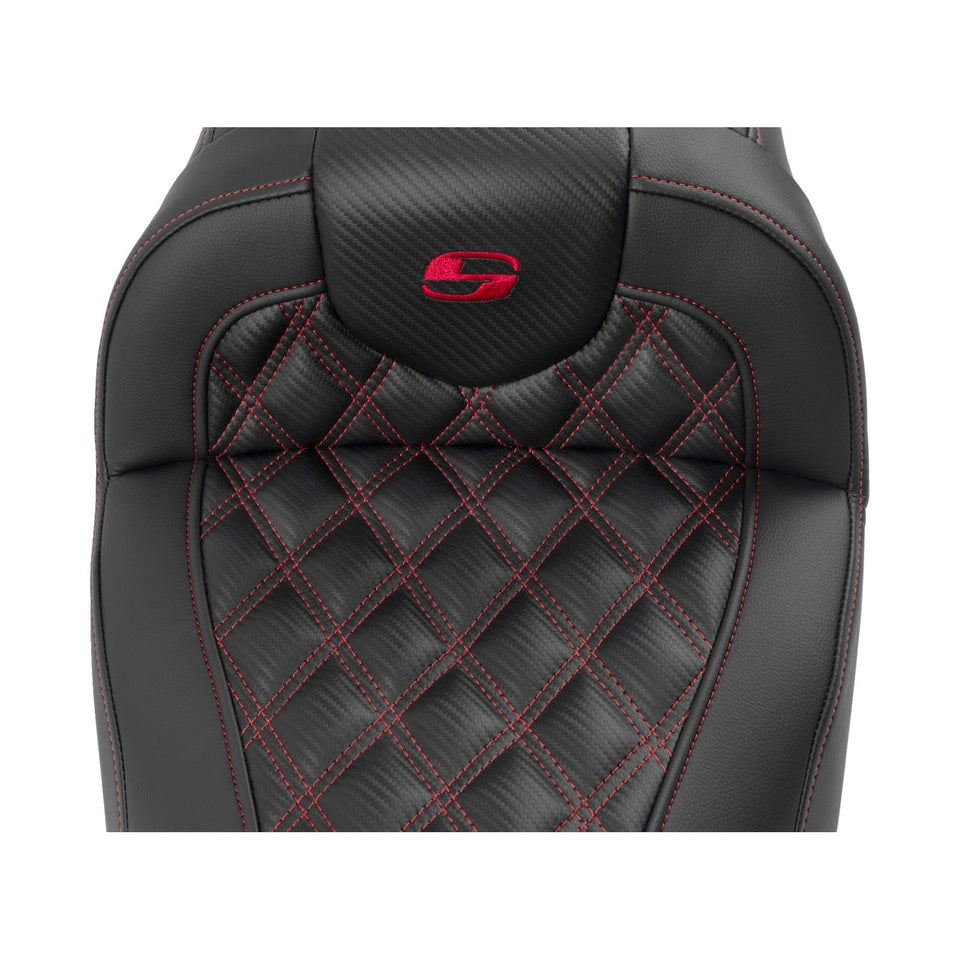 SADDLEMEN - ROADSOFA™ SEAT - CARBON FIBER - FLTR/FLHX '23-'24 - SET 1