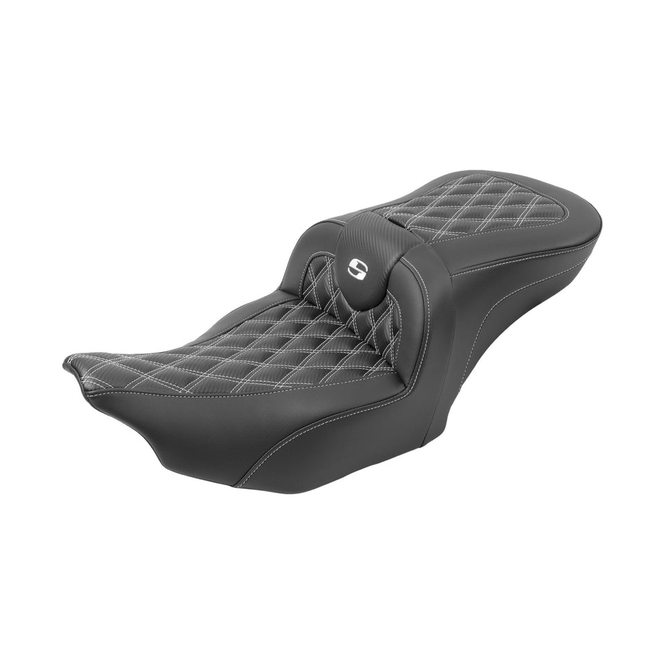 SADDLEMEN - ROADSOFA™ SEAT - CARBON FIBER - FLTR/FLHX '23-'24 - SET 1