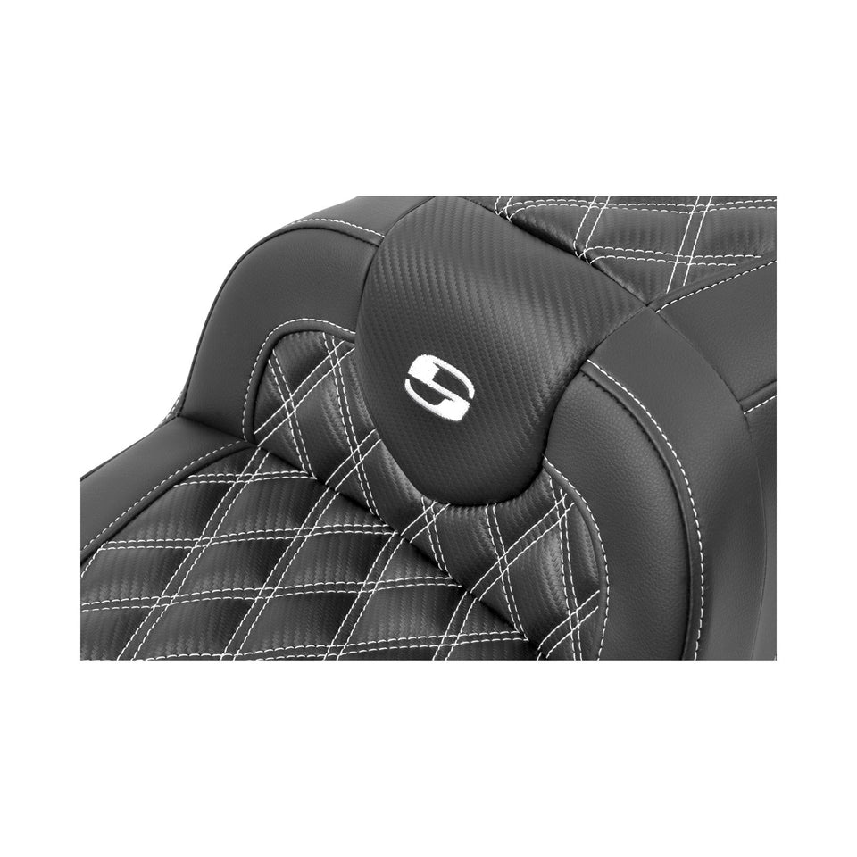 SADDLEMEN - ROADSOFA™ SEAT - CARBON FIBER - FLTR/FLHX '23-'24 - SET 1