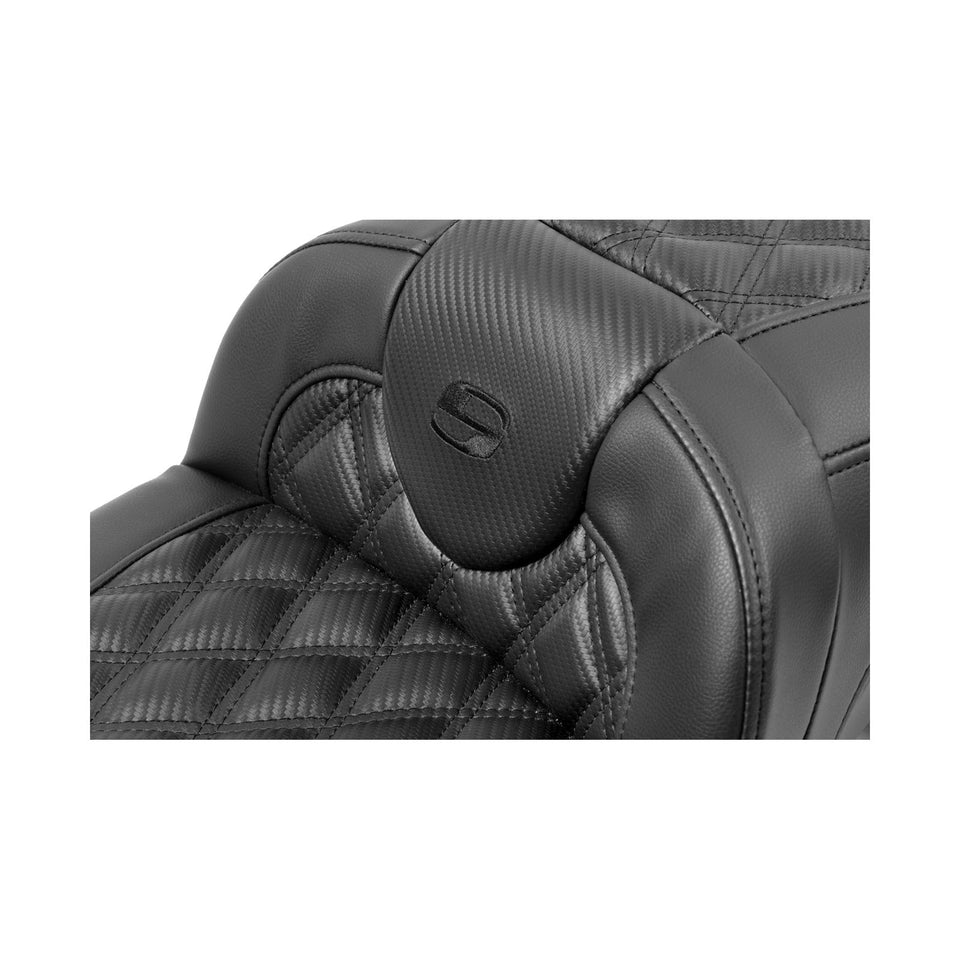 SADDLEMEN - ROADSOFA™ EXTENDED REACH SEAT - CARBON FIBER - FLTR/FLHX '23-'24 - SET 2