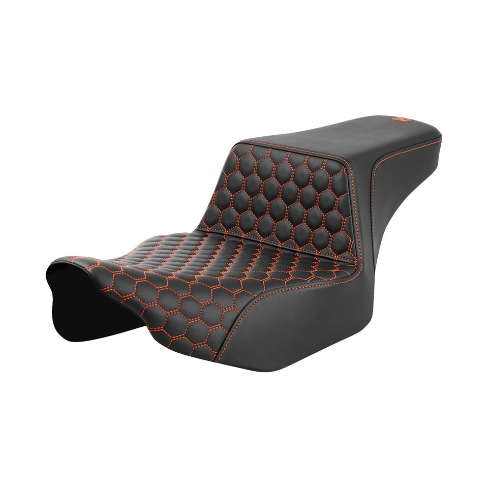 SADDLEMEN - STEP-UP SEAT - EXTENDED REACH - FRONT HONEYCOMB - FL '23-'24