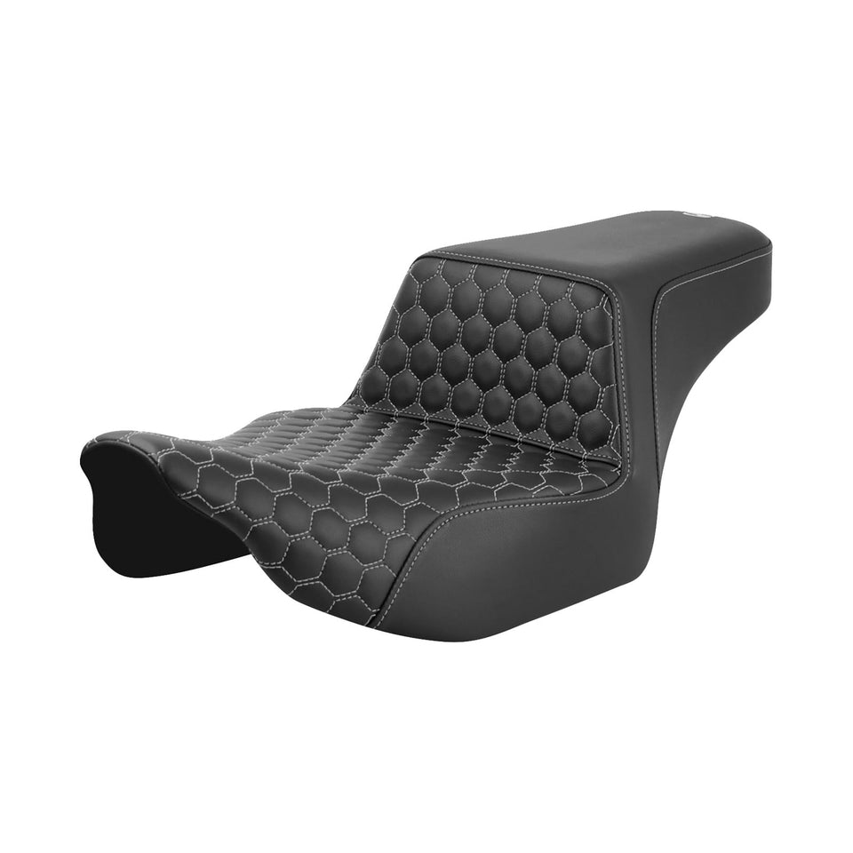 SADDLEMEN - STEP-UP SEAT - EXTENDED REACH - FRONT HONEYCOMB - FL '23-'24