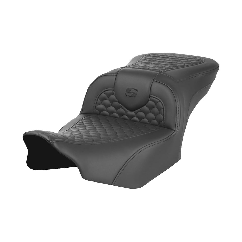 SADDLEMEN - ROADSOFA™ SEAT - DRAGON SCALE STITCH - FLTR/FLHX '23-'25