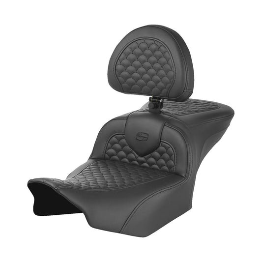 SADDLEMEN - ROADSOFA™ SEAT - DRAGON SCALE STITCH - FLTR/FLHX '23-'25