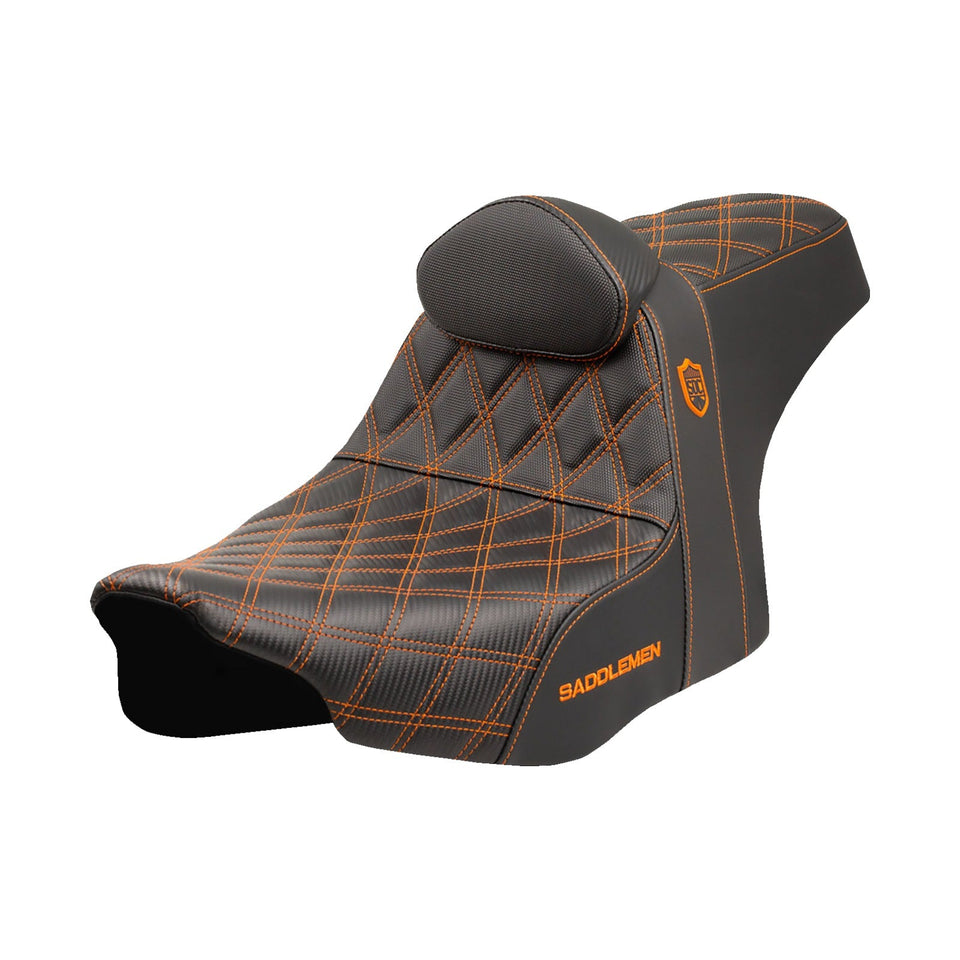 SADDLEMEN - PRO SERIES SDC PERFORMANCE SEAT - TOURING - '23-'25 / WITH BACKREST