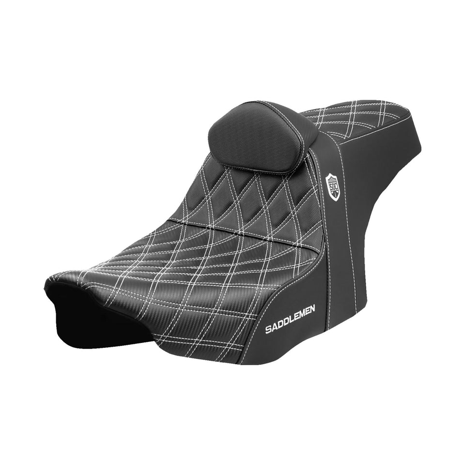 SADDLEMEN - PRO SERIES SDC PERFORMANCE SEAT - TOURING - '23-'25 / WITH BACKREST