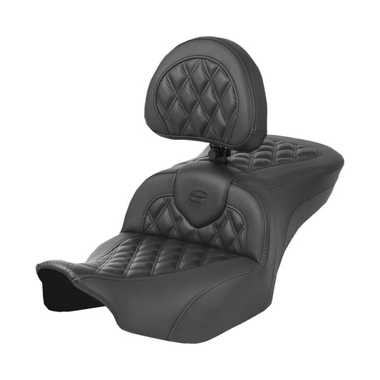 SADDLEMEN - HEATED ROADSOFA™ SEAT - CARBON FIBER - '23-'24
