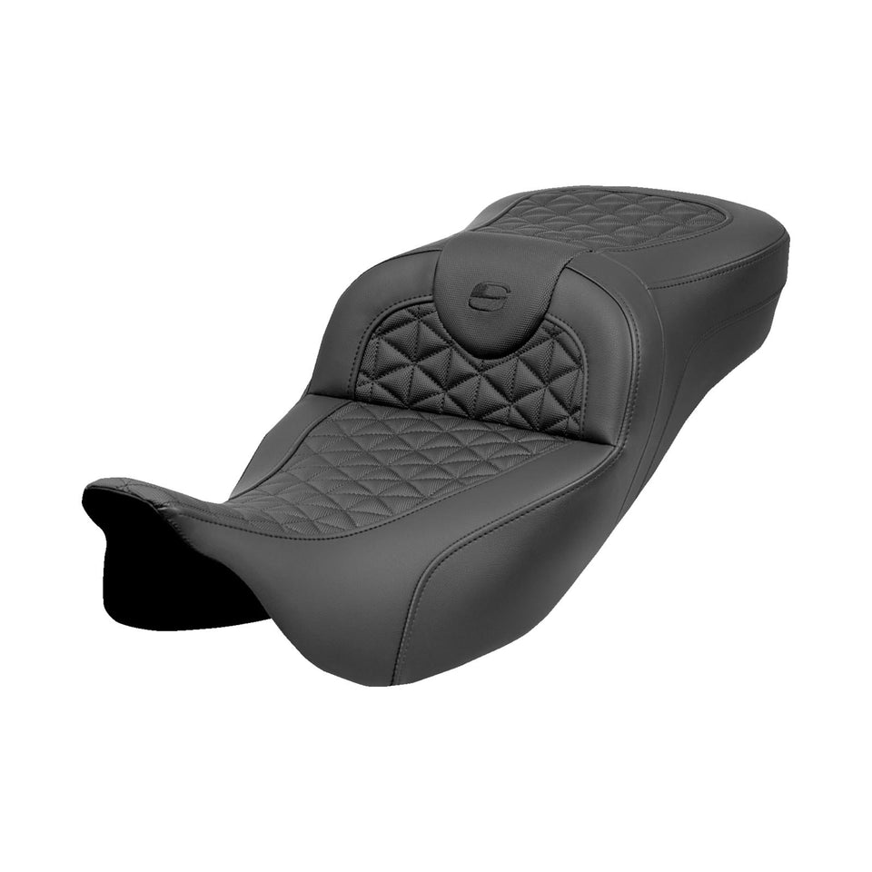 SADDLEMEN - ROADSOFA TRI-GRIPPER SEAT - EXTENDED REACH - FLH/FLT '08-'25