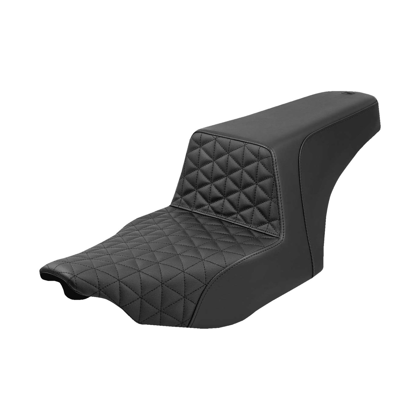 SADDLEMEN - STEP-UP SEAT - TRI-GRIPPER - BLACK - FLH/FLT '23-'25