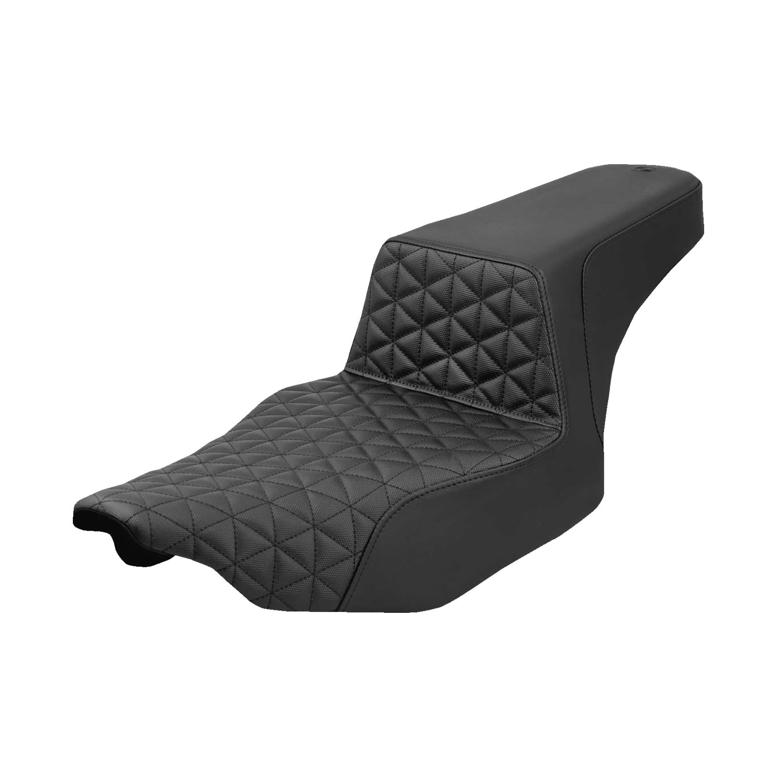 SADDLEMEN - EXTENDED STEP-UP SEAT - TRI-GRIPPER - BLACK - FLH/FLT '23-'25