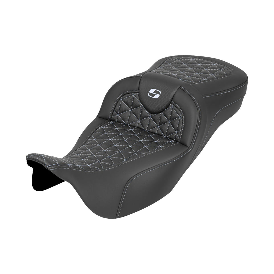 SADDLEMEN - ROADSOFA™ TRI GRIPPER SEAT - EXTENDED REACH - '08-'25 - SET 1