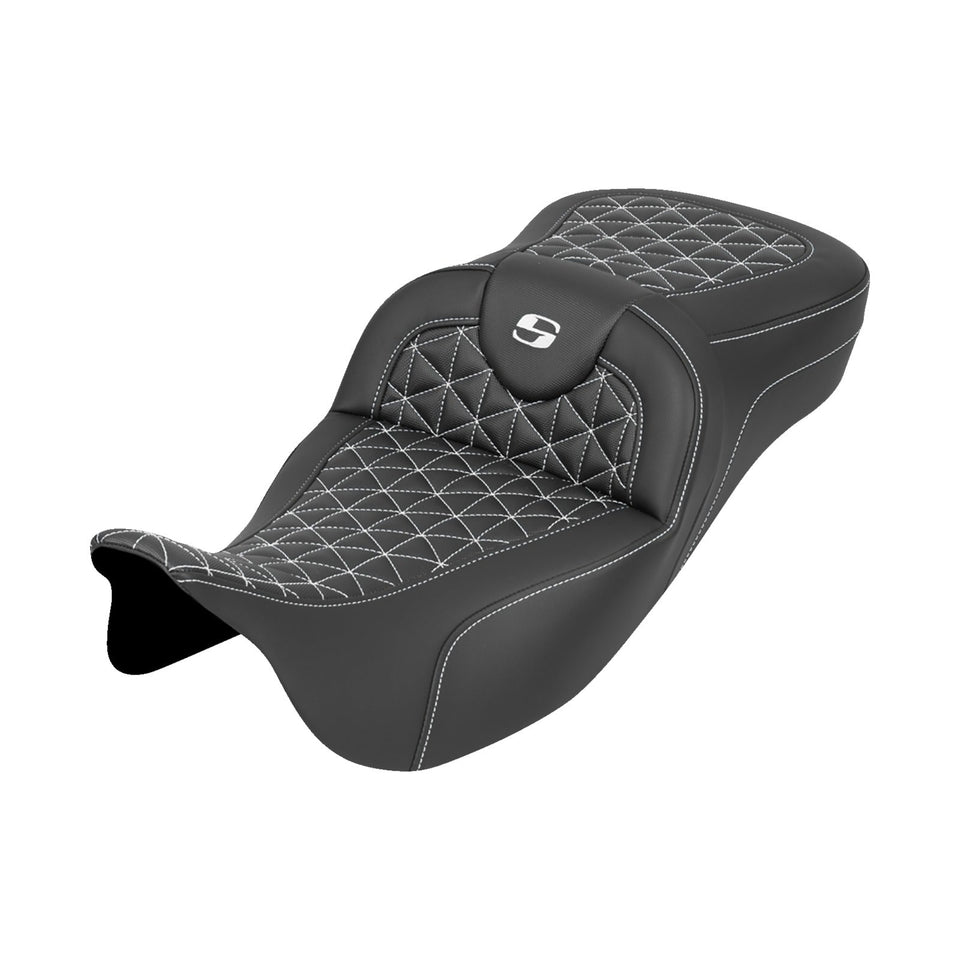 SADDLEMEN - ROADSOFA™ TRI GRIPPER SEAT - EXTENDED REACH - '08-'25 - SET 1