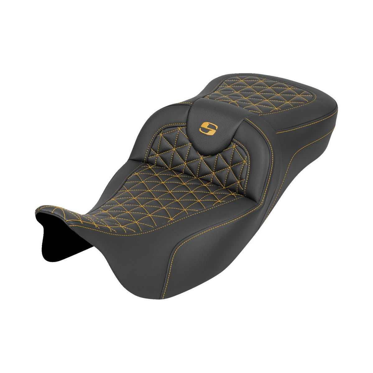 SADDLEMEN - ROADSOFA™ TRI GRIPPER SEAT - EXTENDED REACH - '08-'25 - SET 1
