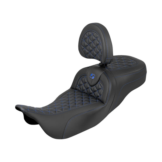 SADDLEMEN - ROADSOFA™ TRI GRIPPER SEAT - EXTENDED REACH - '08-'25 - SET 2