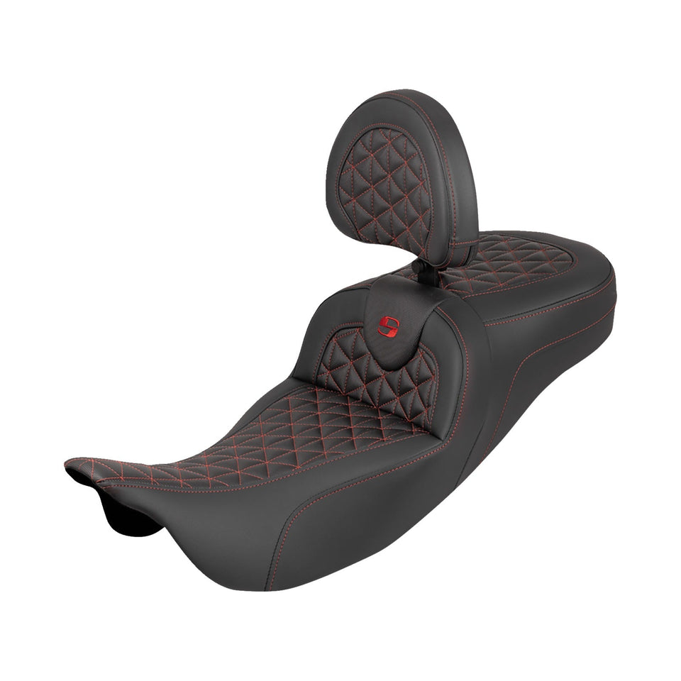 SADDLEMEN - ROADSOFA™ TRI GRIPPER SEAT - EXTENDED REACH - '08-'25 - SET 2