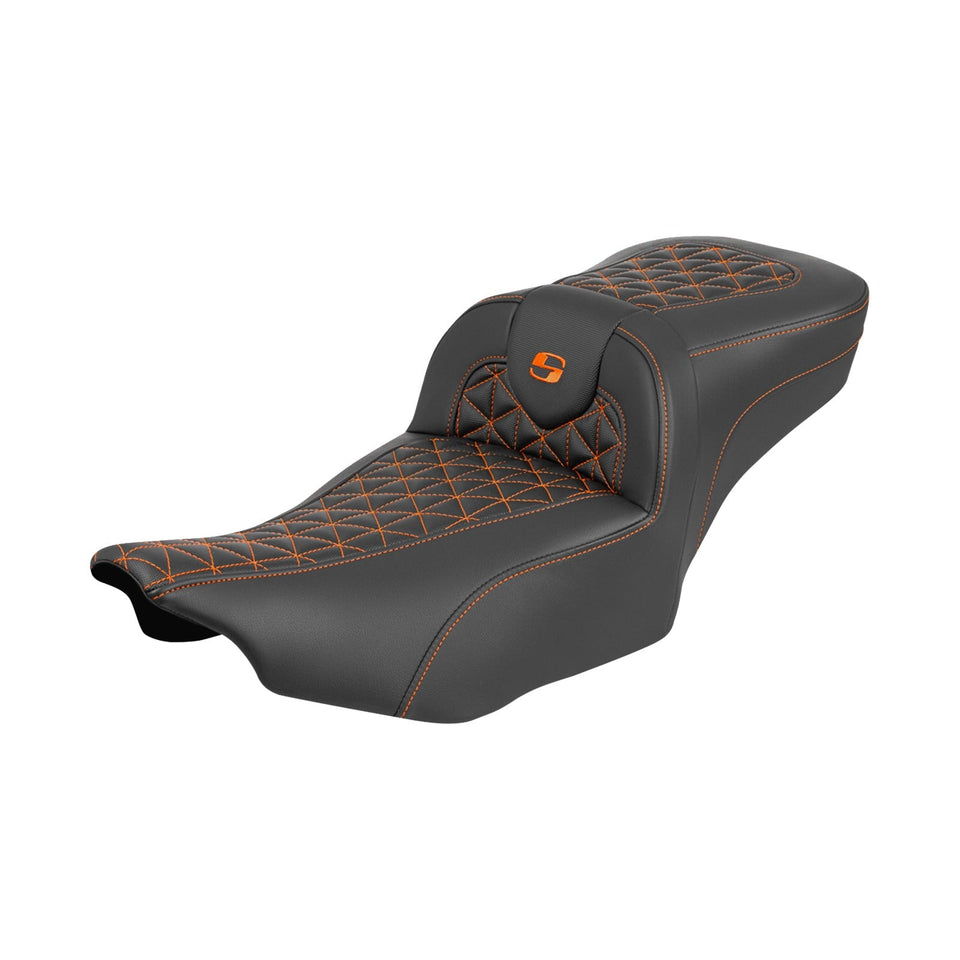 SADDLEMEN - ROADSOFA TRI-GRIPPER SEAT - EXTENDED REACH - FLH/FLT '23-'25