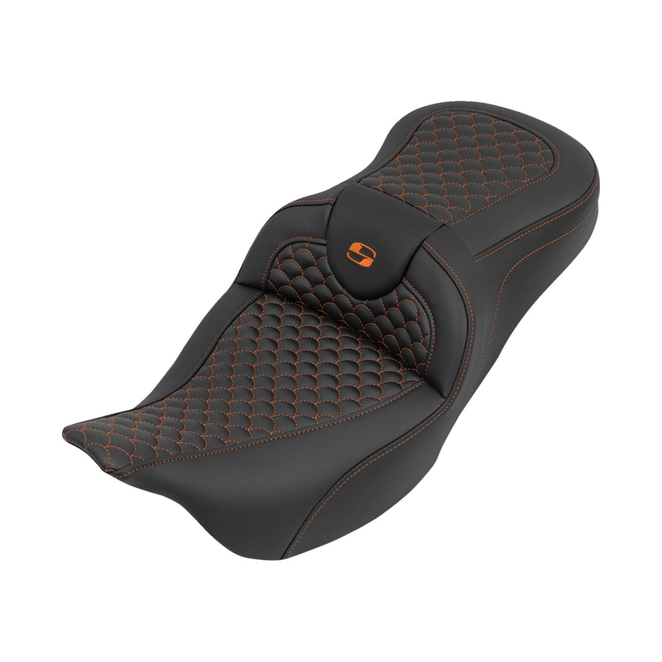 SADDLEMEN - ROADSOFA™ SEAT - DRAGON STITCH - '08-'25