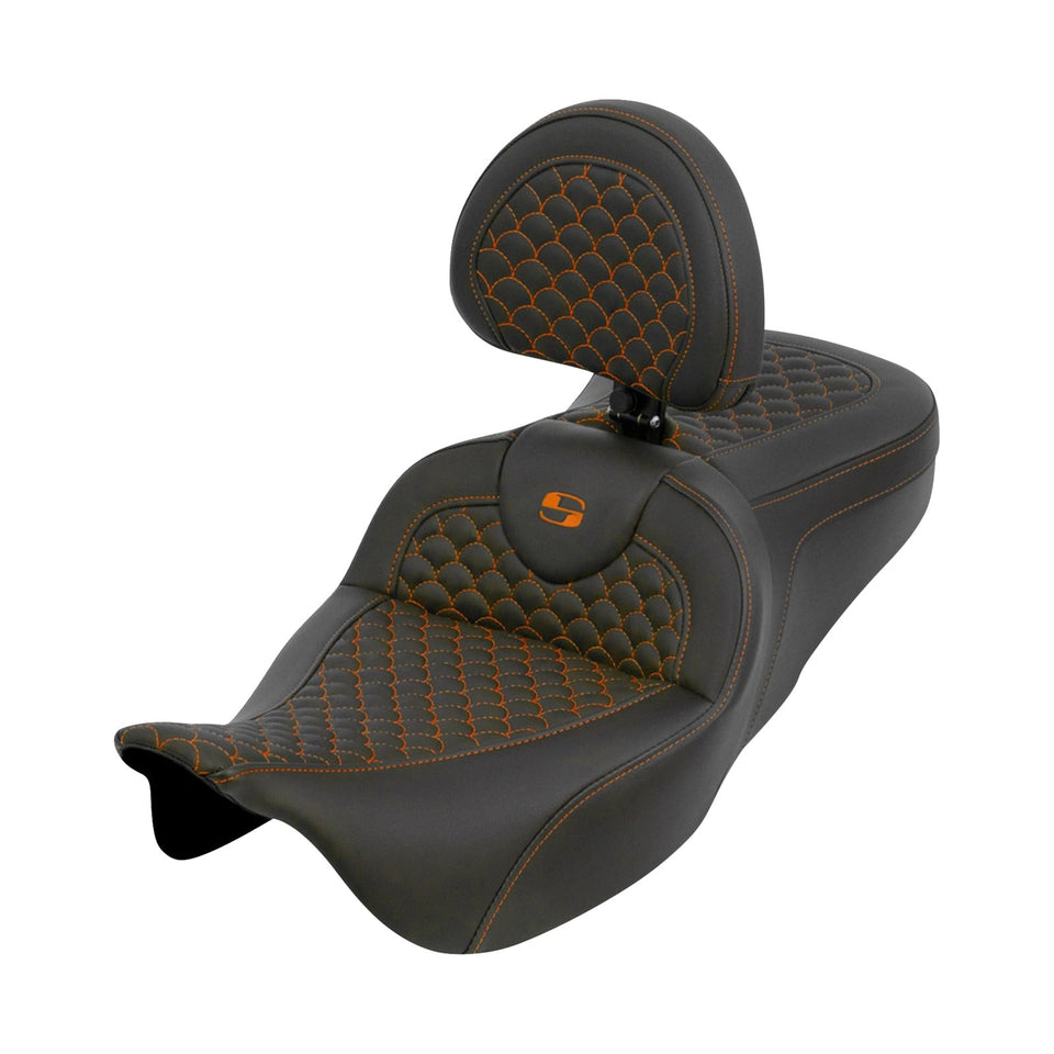 SADDLEMEN - ROADSOFA™ SEAT - DRAGON SCALE - TOURING '08-'25