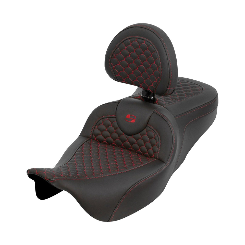 SADDLEMEN - ROADSOFA™ SEAT - DRAGON SCALE - TOURING '08-'25