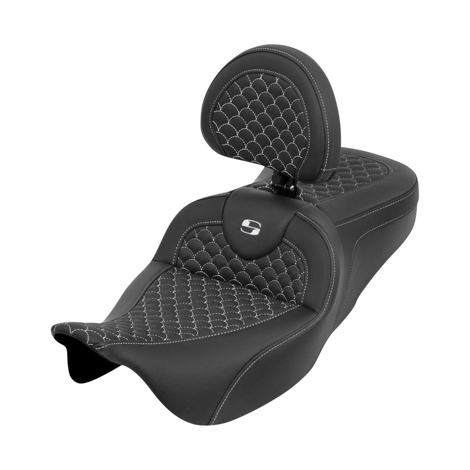 SADDLEMEN - ROADSOFA™ SEAT - DRAGON SCALE - TOURING '08-'25