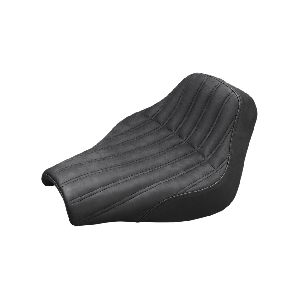 SADDLEMEN - KNUCKLE RENEGADE(TM) SOLO SEAT - BLACK - FX '18-'23